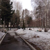 Photo taken at Учительский сквер by Pavel G. on 3/30/2014