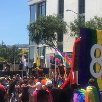 Photo taken at LA Pride Parade by Steve D. on 6/10/2018