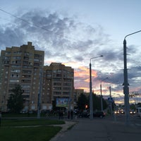 Photo taken at Остановка «Улица Горецкого» by Anna M. on 7/19/2016