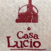 Photo taken at Restaurante Casa Lucio by Paco J. on 5/1/2015