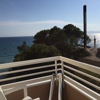 Photo taken at Cala Font Hotel Tarragona by Ekaterina T. on 7/15/2017