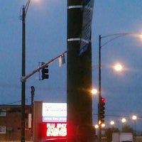 Photo taken at Cicero Avenue at Archer Avenue by Serena M. on 10/24/2012