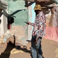 Photo taken at Salvation Mountain by Cache S. on 12/10/2023