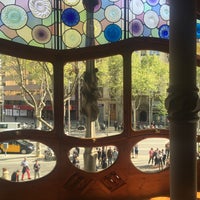 Photo taken at Casa Batlló by Joe S. on 4/12/2015