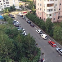 Photo taken at Парковка во дворе by Олег В. on 8/22/2014