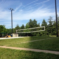 Photo taken at Crystal City Sand Volleyball Courts by Mary T. on 6/2/2014