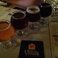 Photo taken at Brewery Vivant by Andrew H. on 4/15/2013