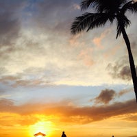 Photo taken at Waikiki Beach Walls by debi s. on 3/18/2015