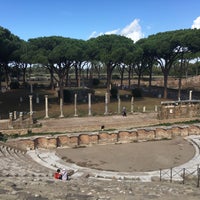 Photo taken at Visite Teatrali Ostia Antica by Giuliano C. on 10/5/2019