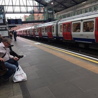 Photo taken at Platform 1 (E&amp;#39;bound District) by Gareth N. on 9/17/2016