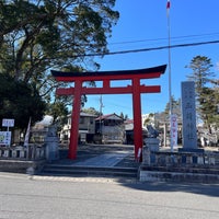 Photo taken at Tamasaki Shrine by タヌキ モ. on 1/17/2024