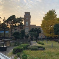Photo taken at 一橋大学附属図書館 by Lai T. on 11/18/2021