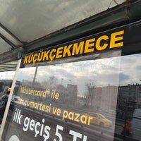 Photo taken at Küçükçekmece Metrobüs Durağı by MEMO💛💙 on 3/6/2024