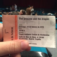 Photo taken at Teatro Auditorio Ciudad de Alcobendas by Agustín M. on 2/14/2016