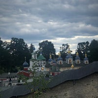 Photo taken at Свято-Успенский Псково-Печерский мужской монастырь by Irina K. on 7/24/2021