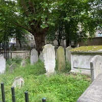 Photo taken at Bunhill Fields by Roger E. on 6/19/2022