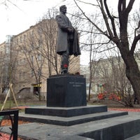 Photo taken at Памятник И. А. Бунину by Марина Н. on 12/9/2015