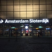 Photo taken at Amsterdam Sloterdijk Station by pon z. on 2/4/2016