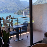 Photo taken at Hotel Splendide Royal Lugano by Mohammed on 7/9/2023