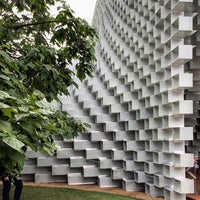 Photo taken at Serpentine Pavilion 2016 by Chris T. on 9/18/2016