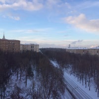 Photo taken at Университетский проспект by Tati M. on 1/21/2019