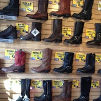 Photo taken at Stompers Boots by poetic d. on 11/10/2012