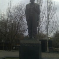 Photo taken at Monument to Avetik Isahakyan by Suren O. on 1/7/2013