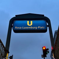 Photo taken at U Rosa-Luxemburg-Platz by Ksu M. on 11/11/2023