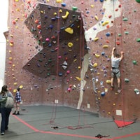Photo taken at Adventure Rock Climbing Gym Inc by Rick K. on 4/26/2018