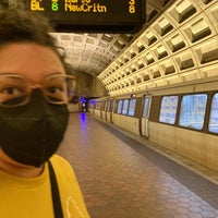 Photo taken at Federal Triangle Metro Station by Rick K. on 11/8/2022
