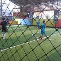 Photo taken at Junior Futsal Cibubur by Yoga A. on 3/10/2013
