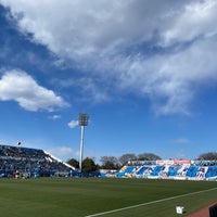 Photo taken at NHK Spring Mitsuzawa Football Stadium by たくま on 3/9/2024