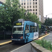Photo taken at Westlake Hub — Seattle Streetcar by KUGENUMAN on 5/27/2016
