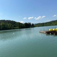 Photo taken at Zbiljsko jezero by Grega D. on 5/21/2023