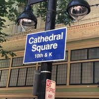Photo taken at SACRT Light Rail Cathedral Square Station by Huntington S. on 5/29/2019