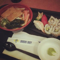 Photo taken at Sushi Boy by Jesse L. on 1/7/2013