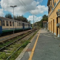 Photo taken at Stazione Marino Laziale by Ugo P. on 10/6/2013