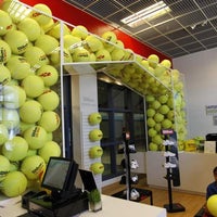 Photo taken at Wilson Store by US Open Tennis Championships on 8/27/2013