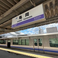 Photo taken at Kameoka Station by もうや on 8/16/2023