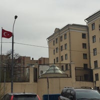Photo taken at Посольство Турции / Turkish Embassy by Nina on 4/25/2016