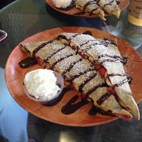 Photo taken at Chill Frozen Yogurt Crepes &amp;amp; Coffee by Christal D. on 5/11/2014