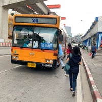 Photo taken at BMTA Bus Stop CentralPlaza Lardprao by Prame J. on 11/18/2018
