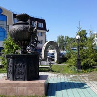Photo taken at Памятник самовару by Max G. on 5/15/2016
