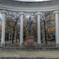 Photo taken at Памятник Генерал-Губернатору Н.Е. Никифораки by Max G. on 11/14/2015