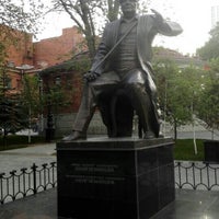 Photo taken at Памятник Загиру Исмагилову by Max G. on 5/29/2016