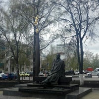 Photo taken at Памятник  Г.В. Свиридову by Max G. on 4/23/2016