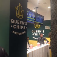 Photo taken at Queen&amp;#39;s Chips Amsterdam by Carlo N. on 12/30/2014