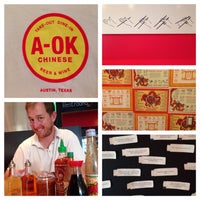 Photo taken at A-OK Chinese by Amber C. on 4/23/2014