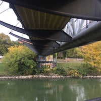 Photo taken at Siemens-Nixdorf-Brücke by Melanie on 10/26/2016