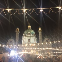 Photo taken at Adventmarkt vor der Karlskirche by Melanie on 12/8/2018